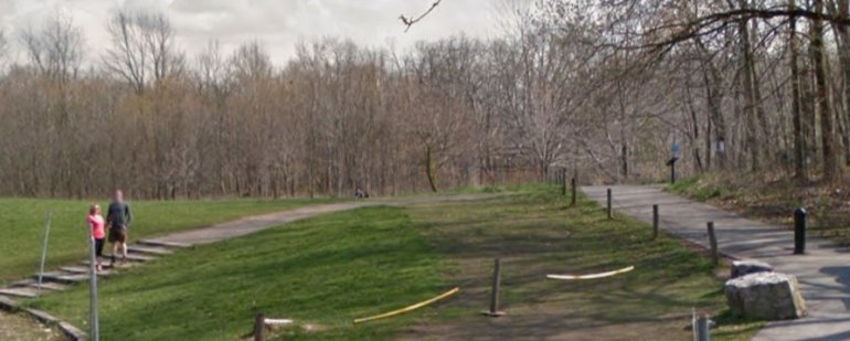 Spencer Gorge Conservation Area PERFO geogrid used to reinforce a vehicle access route